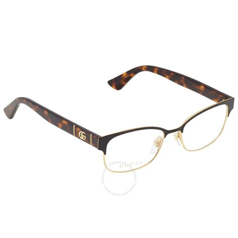 gucci kid's round eyeglass frames gg5011/c 44mm tortoise/orange|Designer Kidswear .